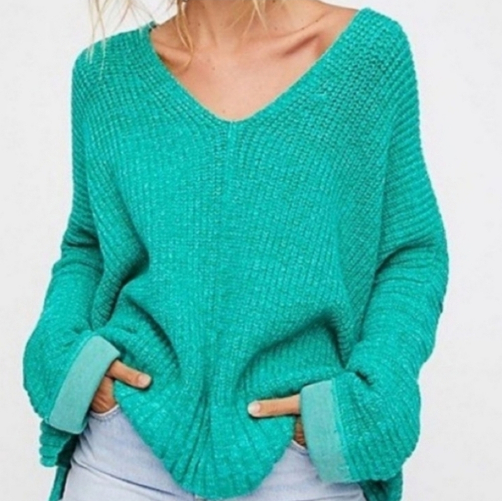 Free People Take Me Over Oversized Sweater